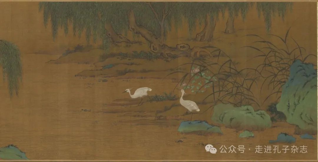 梅庆吉︱《九鸶图》：诗情画意解《论语》 - 孔子研究院